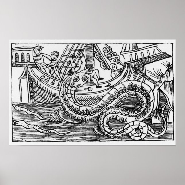 A Sea Serpent Poster (Front)