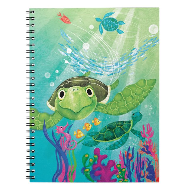 A Sea Turtle Rescue Notebook (Front)