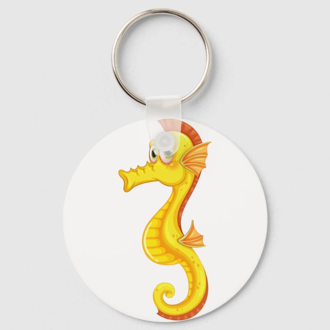 A seahorse key ring (Front)