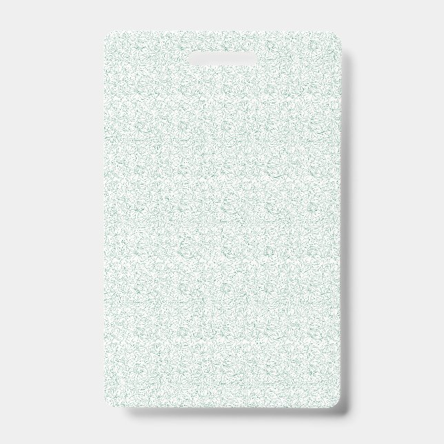 A seamless geometric pattern featuring interlockin ID badge (Front)