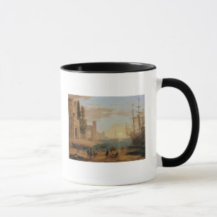 A Seaport, 1639 Mug