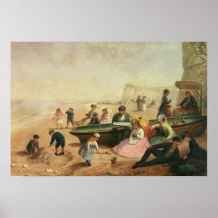 A Seaside Scene Poster