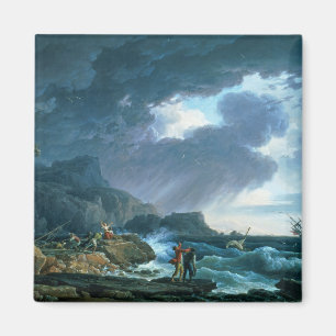 A Seastorm, 1752 Magnet