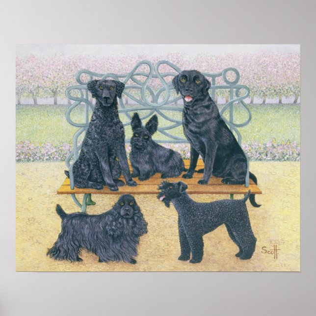 A seat in the park poster (Front)
