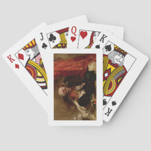 A Seated Turk, 1826 (oil on canvas) Playing Cards