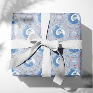 A Secret Hideout - Cute Foxes Wrapping Paper