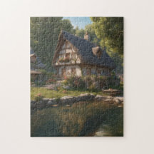 A Secret Village: House by the Magical Pond Puzzle