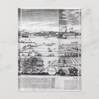 A Section of a Map of Milan, 1640
