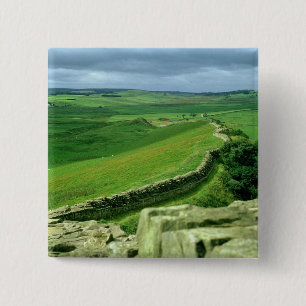A section of Hadrian's Wall, 2nd century AD (stone 15 Cm Square Badge