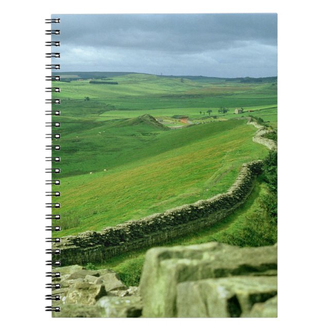 A section of Hadrian's Wall, 2nd century AD (stone Notebook (Front)