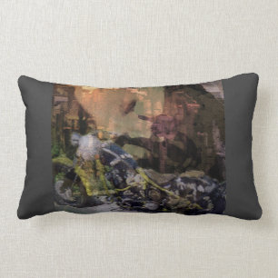 «A Sense of Freedom» Throw Pillow Lumbar