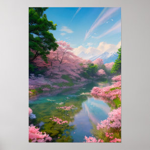 A Serenade of Cherry Trees Poster