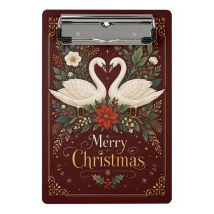A Serenade of Swans Mini Clipboard