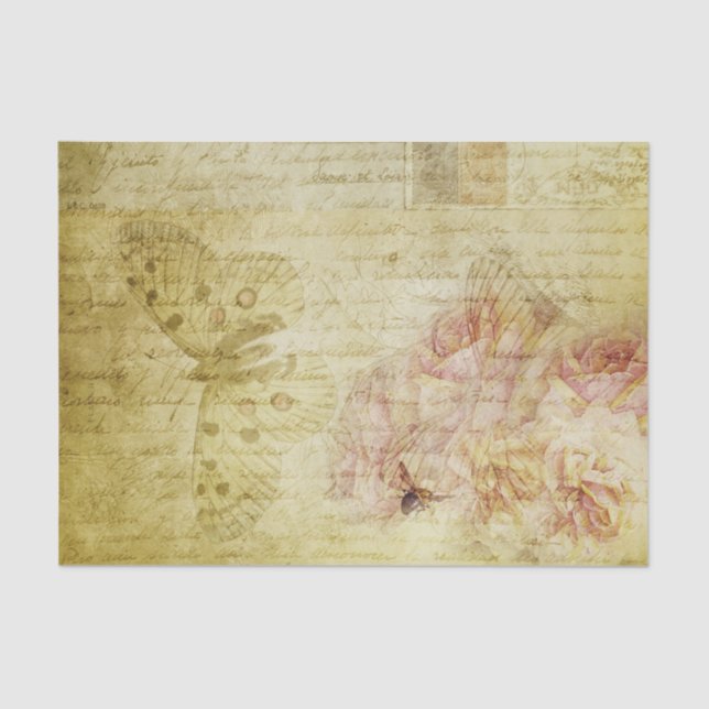 A Serene Victorian Life Tissue Paper (Front)