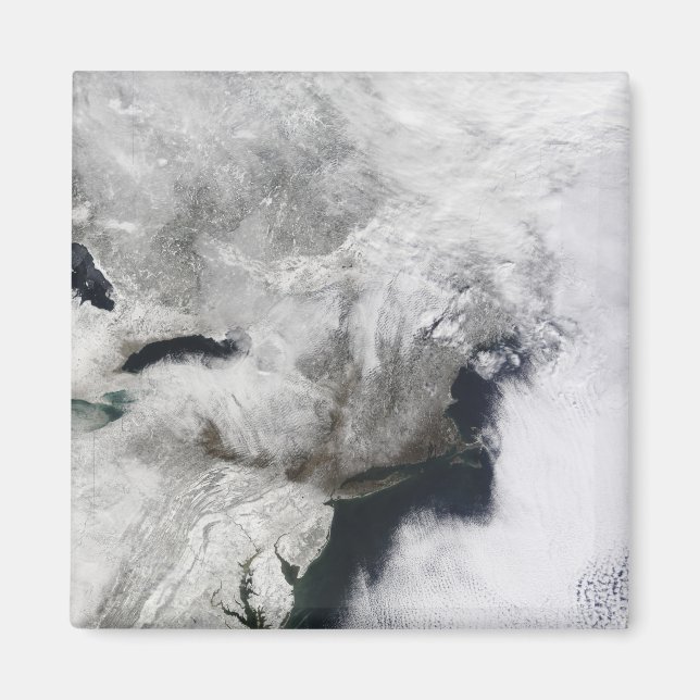 A severe winter storm magnet (Front)