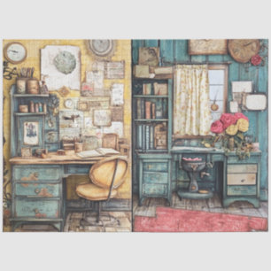 A Sewing Room Junk Journal Series Design #14 Tissue Paper