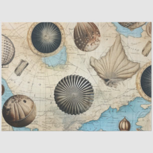 A Shabby Chic Nautical Series Design 10 Tissue Paper