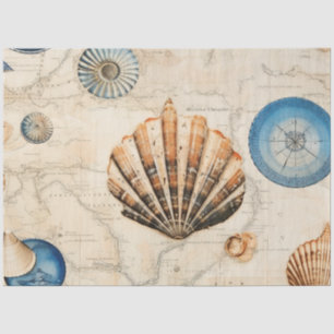 A Shabby Chic Nautical Series Design 13 Tissue Paper