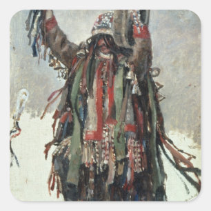 A Shaman sketch for Yermak Square Sticker