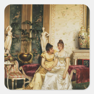 A Shared Confidence Square Sticker