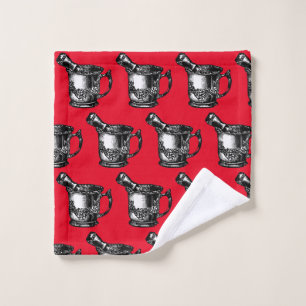 A Shaver's Shaving Mug Wash Cloth