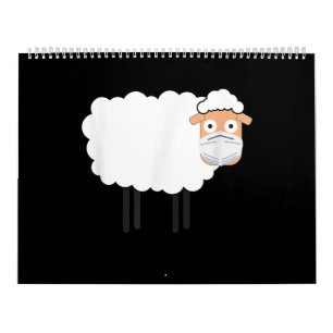 A Sheep Wearing A Mask   Sheep Lover Gift Calendar
