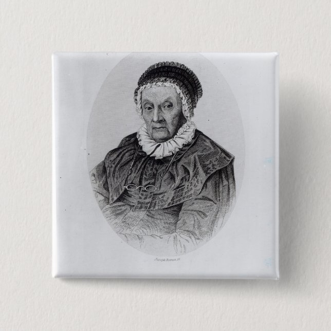 A Shepherd 15 Cm Square Badge (Front)