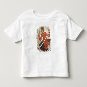 A shepherd playing a flageolet toddler T-Shirt