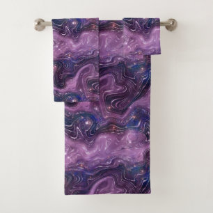 A Shimmering Galaxy Series Design 11 Bath Towel Set