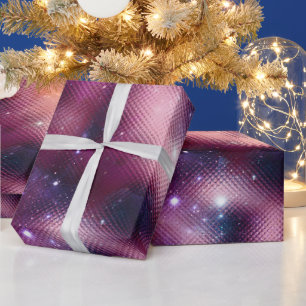 A Shimmering Galaxy Series Design 12 Wrapping Paper