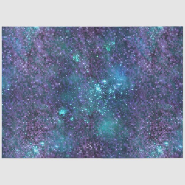 A Shimmering Galaxy Series Design 1 Tissue Paper (Front)