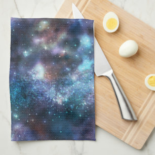 A Shimmering Galaxy Series Design 3 Tea Towel