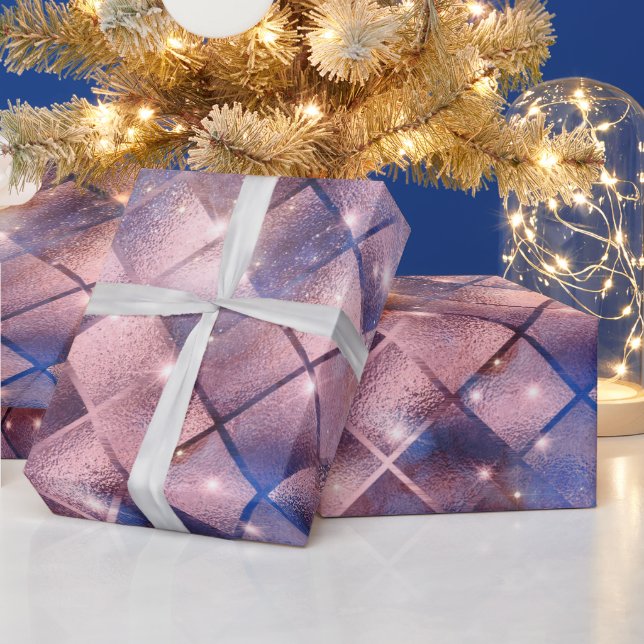 A Shimmering Galaxy Series Design 4 Wrapping Paper (Holidays)