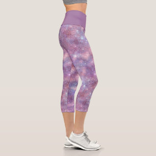 A Shimmering Galaxy Series Design 6 Capri Leggings