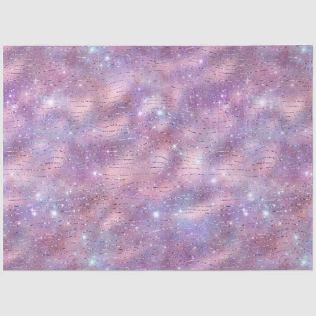 A Shimmering Galaxy Series Design 6 Tissue Paper (Front)
