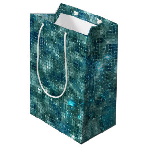 A Shimmering Galaxy Series Design 7 Medium Gift Bag