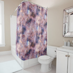 A Shimmering Galaxy Series Design 9 Shower Curtain