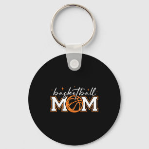 A Shirt Basketball Mom Basketball Mother Basketbal Key Ring