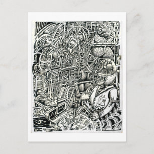 A Shock to the System (Electric Chair) Postcard