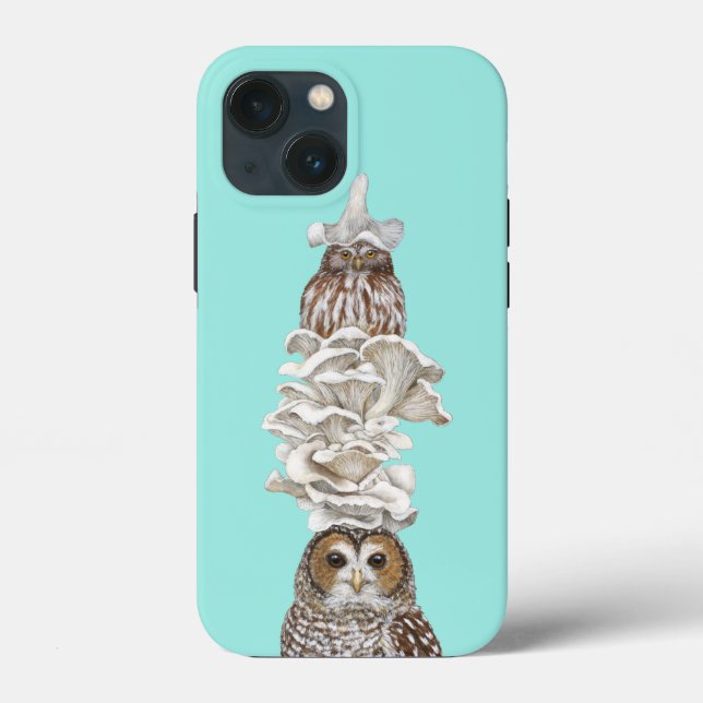 A 'Shroom with a View iPhone 13 mini case (Back)