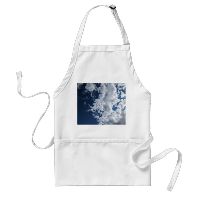 A side of clouds standard apron (Front)