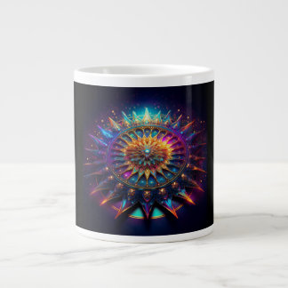 A Sierpinski Gasket Fractal Large Coffee Mug