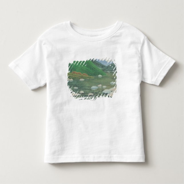 A Silent Corner in Moutains Toddler T-Shirt (Front)