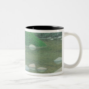 A Silent Corner in Moutains Two-Tone Coffee Mug