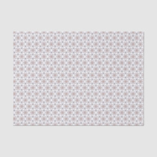 A Simple Geometric Line Art  Flowers Tissue Paper