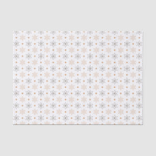A Simple Geometric Line Art  Flowers Tissue Paper