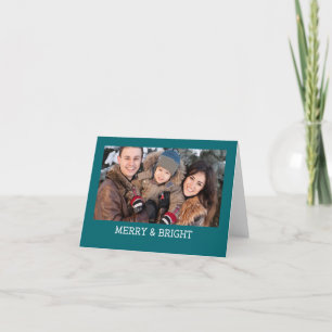A SIMPLE HOLIDAY PHOTO Card