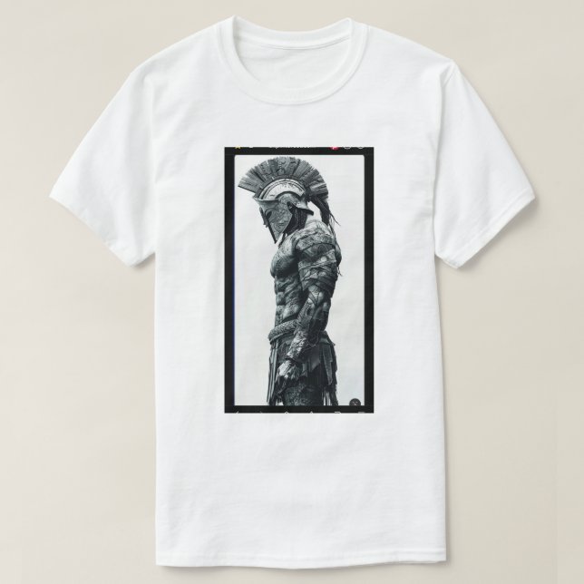 A simple men's canoe shirt (Design Front)