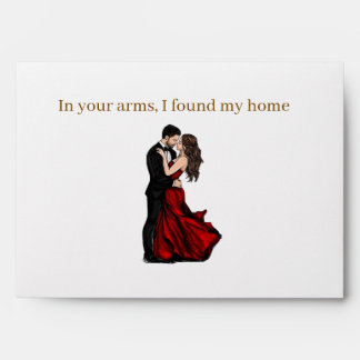 A simple message expressing the spirit of Valentin Envelope