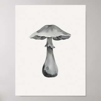 A simple mushroom poster